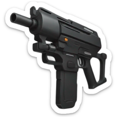 black blaster sticker