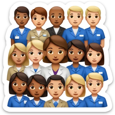 Museum Staff sticker