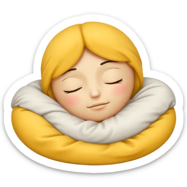 Lets do a sleeping emoji sticker