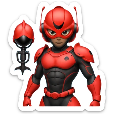 black manta sticker
