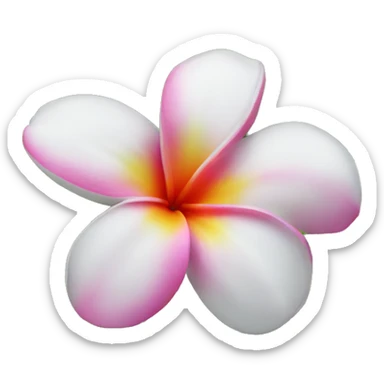 FRANGIPANI sticker