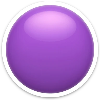 Purple sticker