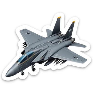 F-14 Tomcat - Grumman (Model Year: 2020) (stealth grey) sticker