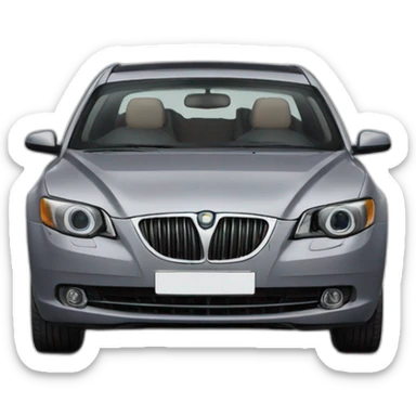 Śkoda Superb car grey sticker