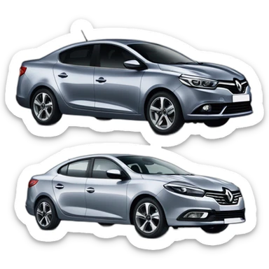 renault samsung sm3 vs renault fluence sticker
