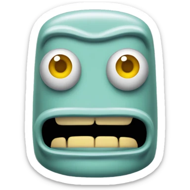 character Bender from the cartoon Futurama sticker