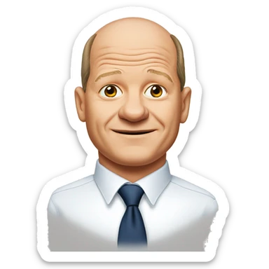 olaf scholz  sticker
