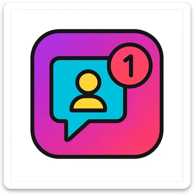 social media icon with vibrant gaming setup colors, modern icon style, colorful, sharp lines sticker