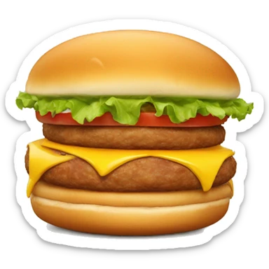 Big Rösti Burger from McDonalds sticker