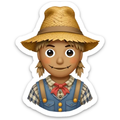 scarecrow sticker