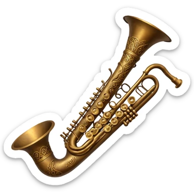 wind instrument from before the Common Era sticker