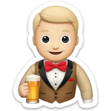 Peluche belikin sticker