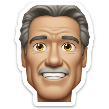 Arnold Schwarzenegger  sticker