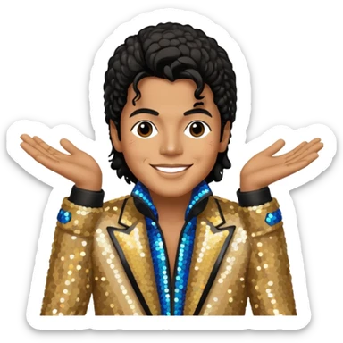 michael jackson sticker