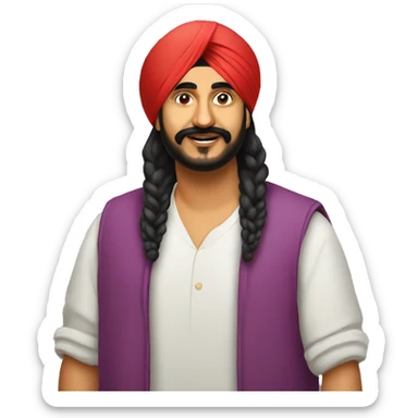 Sidhu moosewala  sticker