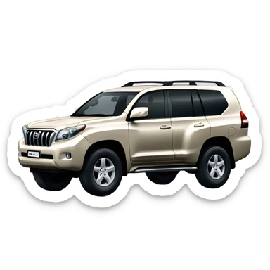 toyota land cruiser prado 120 sticker