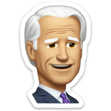 sleepy joe biden sticker