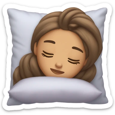 Ariana Grande sleeping sticker