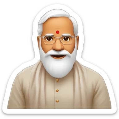 yogi ji modi ji sticker