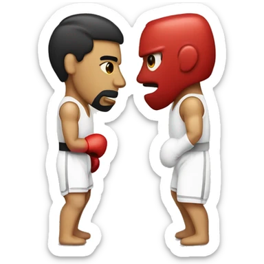 Philosophy and boxing sticker
