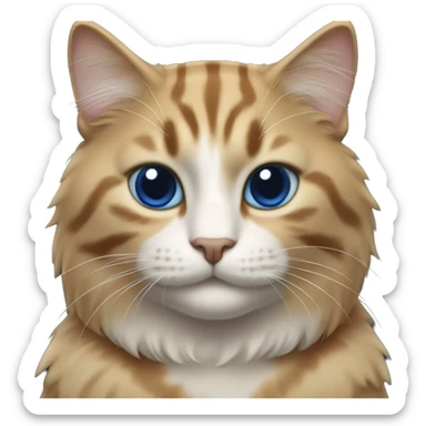 cat in a dark-blue bmw suv sticker