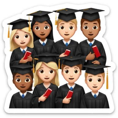 Tu deseo de conocimiento es tu lema. Ustedes son un grupo inteligente que siempre está buscando conocimientos
"recién salidos del horno" sticker