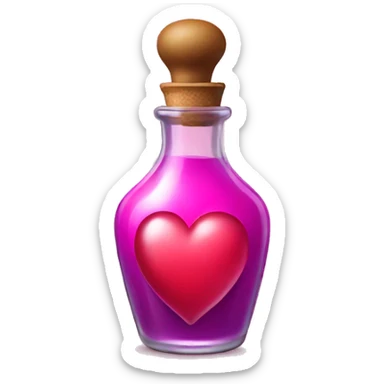 Love potion  sticker