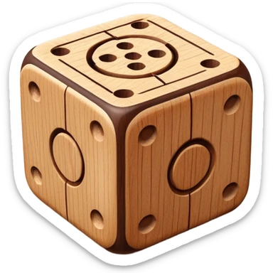 pachisi dice in maharashtra version  sticker