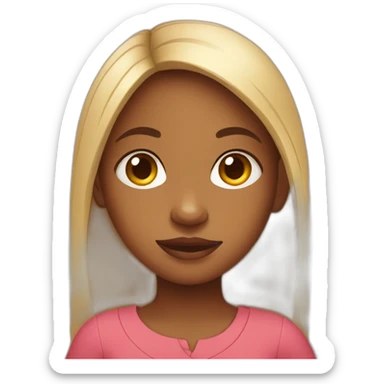 malagasy girl sticker