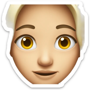 A emoji with the text kk sticker