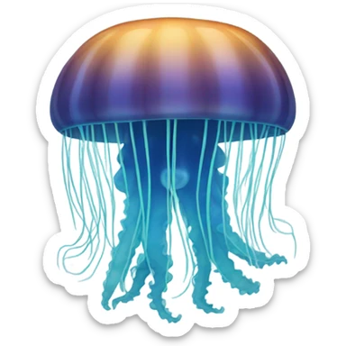 Jellyfish sticker