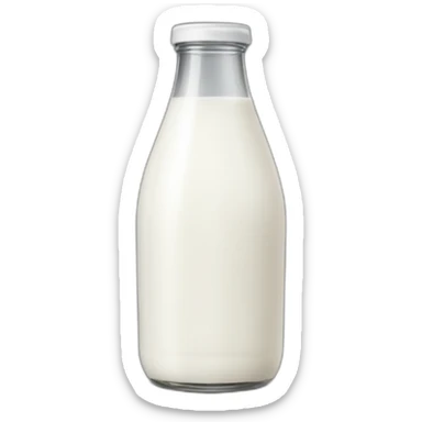 milk-bottle sticker