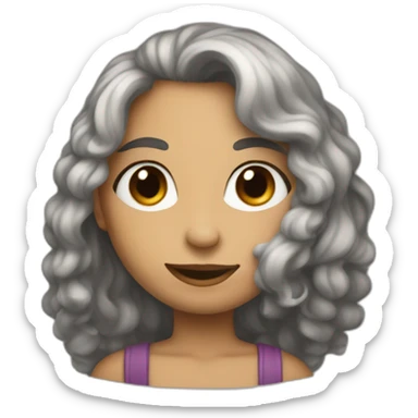 Pintando cuadro sticker