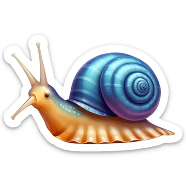 Cute Sea Snail sticker