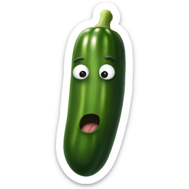 Pickle sticker