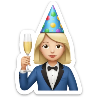 party, alarm clock, sunset MORE SUNSET. SLEEPY  sticker