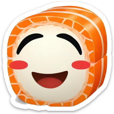 one sushi roll sticker