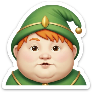 Lutin obese  sticker