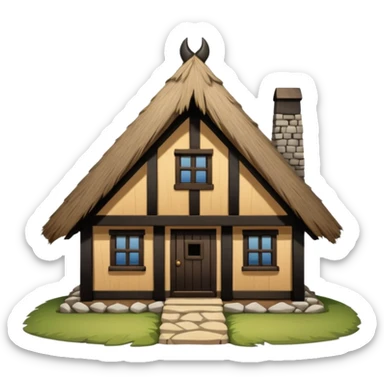 ön cepeden viking ev  sticker