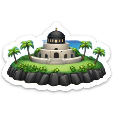 Epstein island sticker