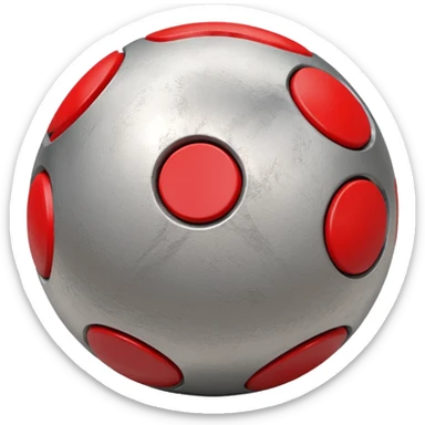 boule de pétanque et le cochonnet sticker