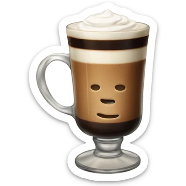 Irish Coffee sticker