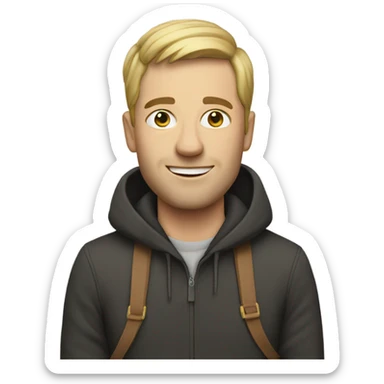 Stockholm style emoji sticker