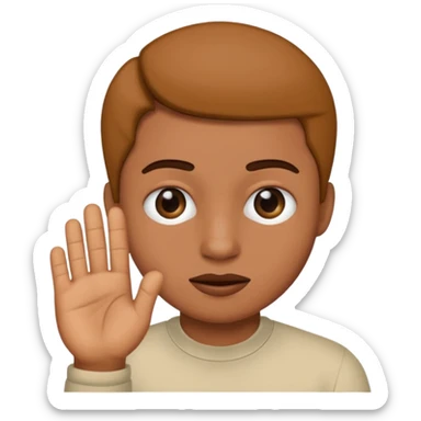 Make a person doing the 67 meme sticker