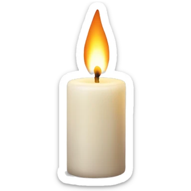 Candle  sticker