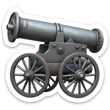 Arsenal cannon sticker
