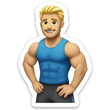 Gym sticker