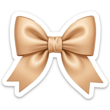 Coquette bow sticker