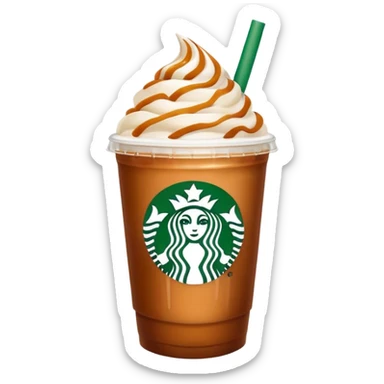 Starbucks drink sticker