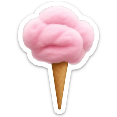 candy floss sticker